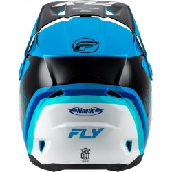 Casque FLY RACING Kinetic Rally - bleu/noir/blanc - Dr Rider
