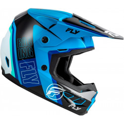Casque FLY RACING Kinetic Rally - bleu/noir/blanc - Dr Rider