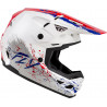 Casque enfant FLY RACING Kinetic Drip - rouge/blanc/bleu - Dr Rider