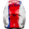 Casque enfant FLY RACING Kinetic Drip - rouge/blanc/bleu - Dr Rider