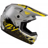 Casque enfant FLY RACING Kinetic Drip - gris/noir/jaune - Dr Rider