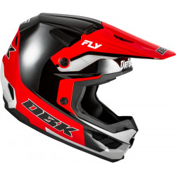 Casque FLY RACING Kinetic Special Edition DBK - noir/rouge/gris - Dr Rider