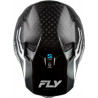 Casque FLY RACING Formula S Carbon Byte - Black Carbon/gris/argent - Dr Rider