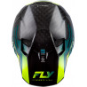 Casque FLY RACING Formula S Carbon Byte - Black Carbon/Teal/Lime - Dr Rider