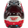 Casque FLY RACING Formula S Carbon Byte - Red Carbon/gris - Dr Rider