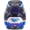 Casque FLY RACING Formula S Carbon Byte - Blue Carbon/blanc - Dr Rider