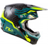 Casque FLY RACING Formula S Carbon Byte - Black Carbon/Teal/Lime - Dr Rider