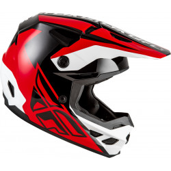 Casque FLY RACING Kinetic Crest - rouge/noir/blanc - Dr Rider
