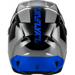 Casque FLY RACING Kinetic Crest - gris/noir/bleu - Dr Rider
