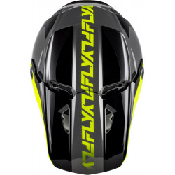 Casque FLY RACING Kinetic Crest - gris/noir/jaune fluo - Dr Rider