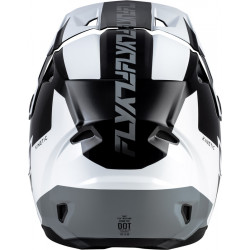 Casque FLY RACING Kinetic Crest - noir/blanc/gris - Dr Rider