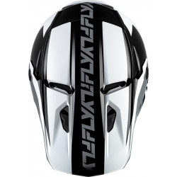 Casque FLY RACING Kinetic Crest - noir/blanc/gris - Dr Rider