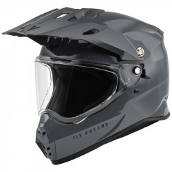 Casque FLY RACING Trekker Solid - gris - Dr Rider