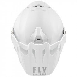 Casque FLY RACING Trekker Solid - blanc - Dr Rider