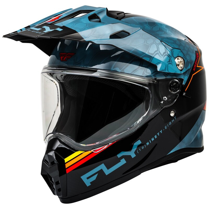 Casque FLY RACING Trekker Kryptek Conceal - Slate/noir/rouge - Dr Rider