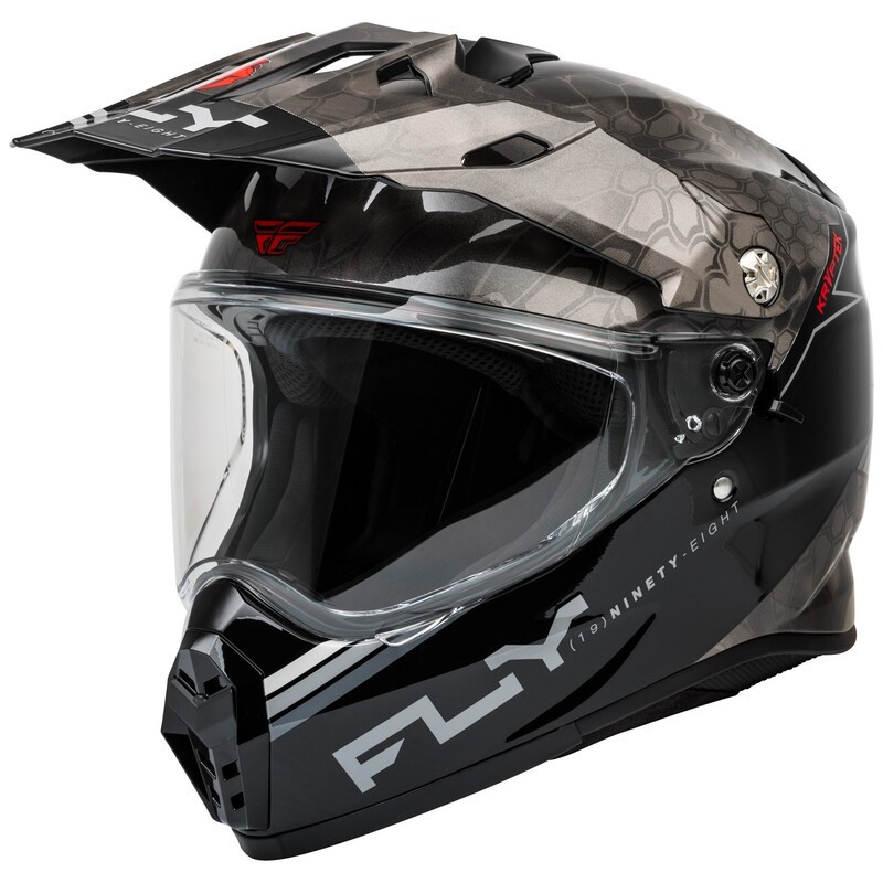 Casque FLY RACING Trekker Kryptek Conceal - noir/gris/blanc - Dr Rider