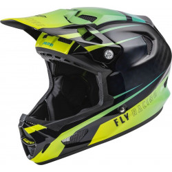 Casque FLY RACING Werx-R Teal/Jaune/Noir XL - Dr Rider