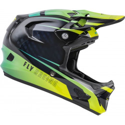 Casque FLY RACING Werx-R Teal/Jaune/Noir L - Dr Rider