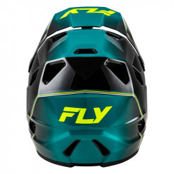 Casque enfant vélo FLY RACING Rayce Repeat - noir/Teal/Hi-Vis - Dr Rider