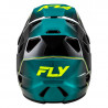 Casque vélo FLY RACING Rayce Repeat - noir/Teal/Hi-Vis - Dr Rider