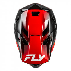 Casque vélo FLY RACING Rayce Repeat - noir/rouge - Dr Rider