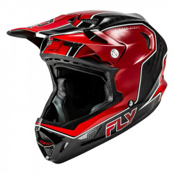 Casque vélo FLY RACING Werx-R Carbon Flow - rouge/noir - Dr Rider