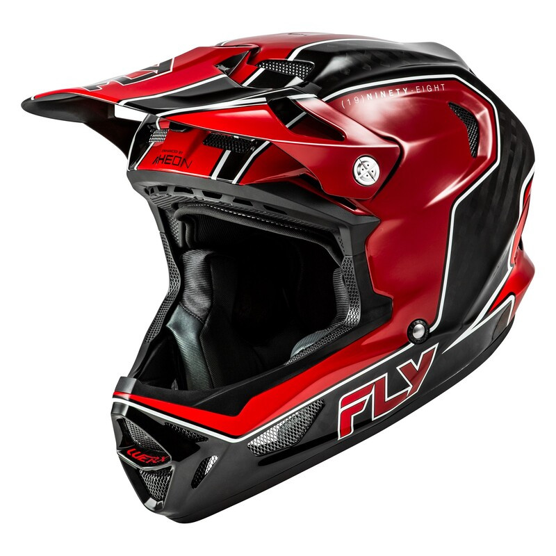 Casque vélo FLY RACING Werx-R Carbon Flow - rouge/noir - Dr Rider