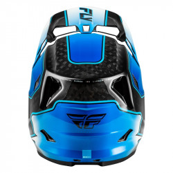 Casque vélo FLY RACING Werx-R Carbon Flow - bleu/blanc - Dr Rider