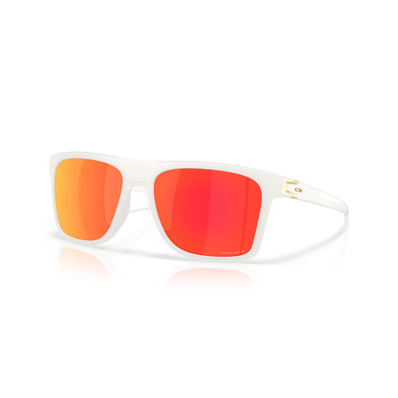 Lunettes de soleil OAKLEY Leffingwell Seek Collection Matte Vapor - verres Prizm Ruby | Dr Rider