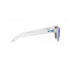 Lunettes de soleil OAKLEY Manorburn - verres Prizm Sapphire, monture Polished Clear | Dr Rider