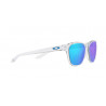Lunettes de soleil OAKLEY Manorburn - verres Prizm Sapphire, monture Polished Clear | Dr Rider