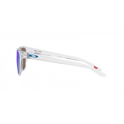 Lunettes de soleil OAKLEY Manorburn - verres Prizm Sapphire, monture Polished Clear | Dr Rider