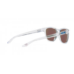 Lunettes de soleil OAKLEY Manorburn - verres Prizm Sapphire, monture Polished Clear | Dr Rider