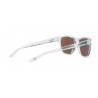 Lunettes de soleil OAKLEY Manorburn - verres Prizm Sapphire, monture Polished Clear | Dr Rider