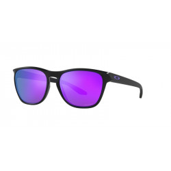 Lunettes de soleil OAKLEY Manorburn - verres Prizm Violet, monture Matte Black | Dr Rider