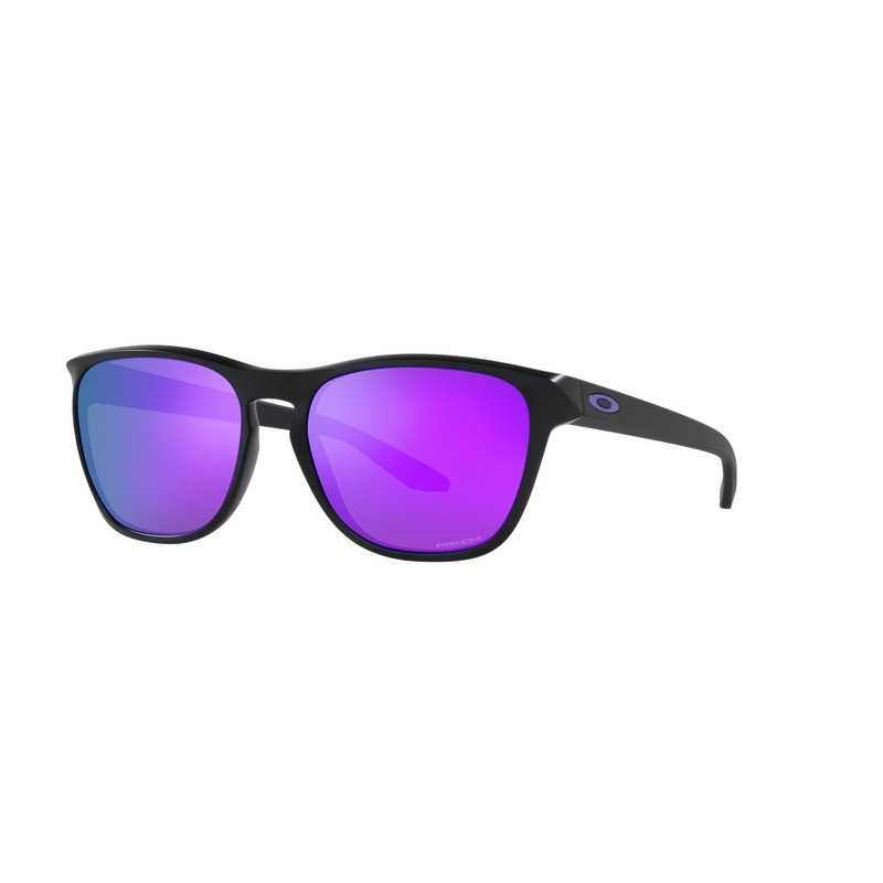 Lunettes de soleil OAKLEY Manorburn - verres Prizm Violet, monture Matte Black | Dr Rider