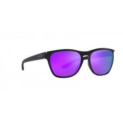 Lunettes de soleil OAKLEY Manorburn - verres Prizm Violet, monture Matte Black | Dr Rider