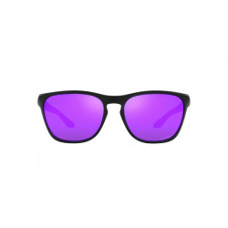 Lunettes de soleil OAKLEY Manorburn - verres Prizm Violet, monture Matte Black | Dr Rider