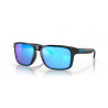 Lunettes de soleil OAKLEY Holbrook Verres Prizm Sapphire - Monture Polished Black | Dr Rider