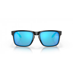 Lunettes de soleil OAKLEY Holbrook Verres Prizm Sapphire - Monture Polished Black | Dr Rider