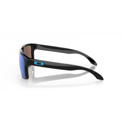 Lunettes de soleil OAKLEY Holbrook Verres Prizm Sapphire - Monture Polished Black | Dr Rider