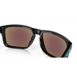 Lunettes de soleil OAKLEY Holbrook Verres Prizm Sapphire - Monture Polished Black | Dr Rider