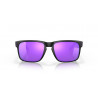 Lunettes de soleil OAKLEY Holbrook Verres Prizm Violet - Monture Matte Black | Dr Rider