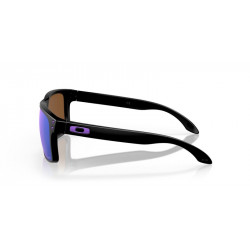 Lunettes de soleil OAKLEY Holbrook Verres Prizm Violet - Monture Matte Black | Dr Rider