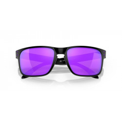 Lunettes de soleil OAKLEY Holbrook Verres Prizm Violet - Monture Matte Black | Dr Rider