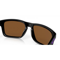 Lunettes de soleil OAKLEY Holbrook Verres Prizm Violet - Monture Matte Black | Dr Rider