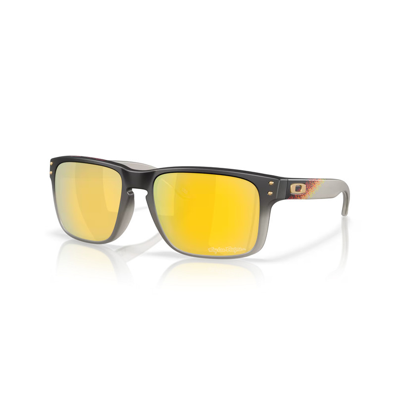 Lunettes de soleil OAKLEY Holbrook Troy Lee Designs Series Black Fade - verres Prizm 24K Polarized | Dr Rider