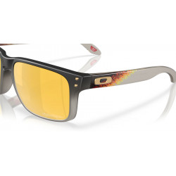 Lunettes de soleil OAKLEY Holbrook Troy Lee Designs Series Black Fade - verres Prizm 24K Polarized | Dr Rider