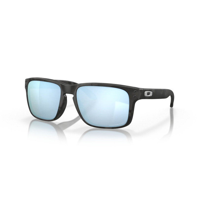 Lunettes de soleil OAKLEY Holbrook Matte Black Camo - verres Prizm Deep Water Polarized | Dr Rider