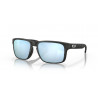 Lunettes de soleil OAKLEY Holbrook Matte Black Camo - verres Prizm Deep Water Polarized | Dr Rider